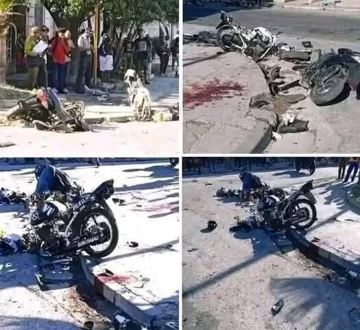 Three young people die in a motorcycle accident in Santiago de Cuba.