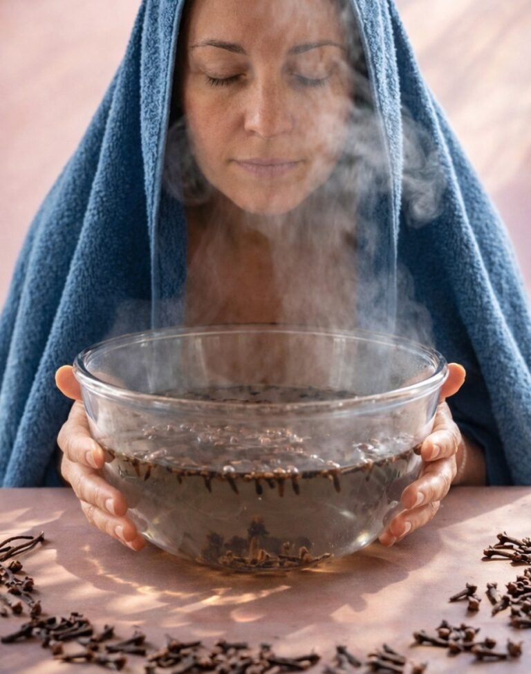 The Power of Clove Steam Inhalation: Fast Respiratory Relief from a Simple Kitchen Spice