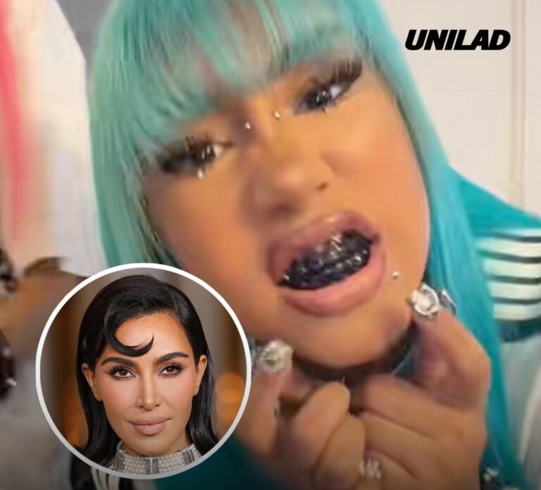 North West, 12, unveils new look with face piercings after Kim Kardashian spoke out about her ‘tattoos’