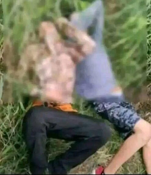 Two blind young men found on the side of the road in… See more