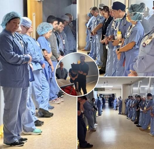 SHOCKING STILLNESS FILLED THE ICU HALLWAYS