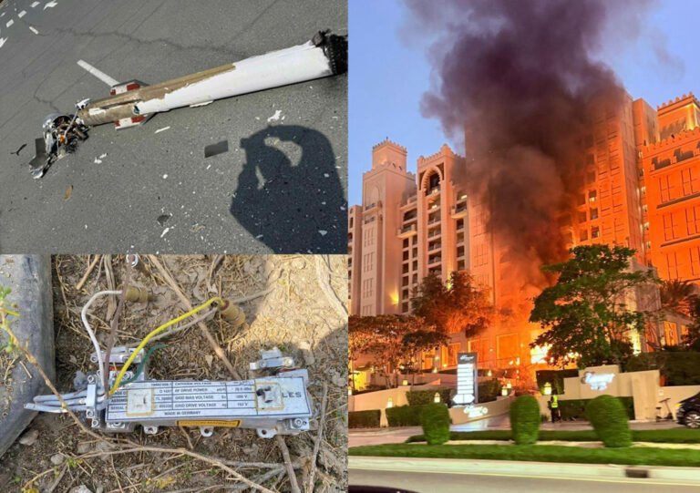 Dubai’s Famous Fairmont Hotel Engulfed in Flames After Iranian Air Strike Amid Middle East Escalation