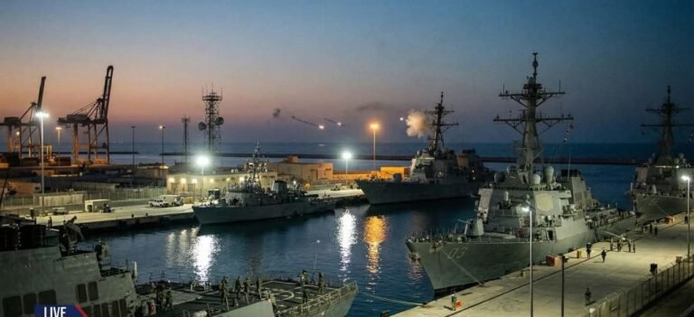 🔴 BREAKING: Iran targets the US Naval Fleet with Cruise Missiles…See more