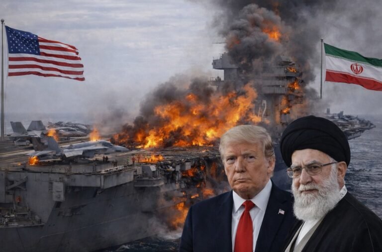 USS Abraham Lincoln Naval Giant Under Attack!