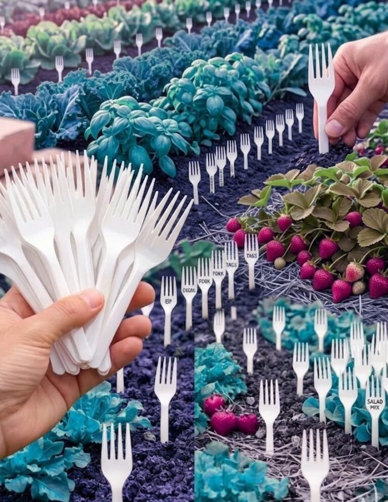 Why Gardeners Swear by Using Plastic Forks in Their Vegetable Gardens