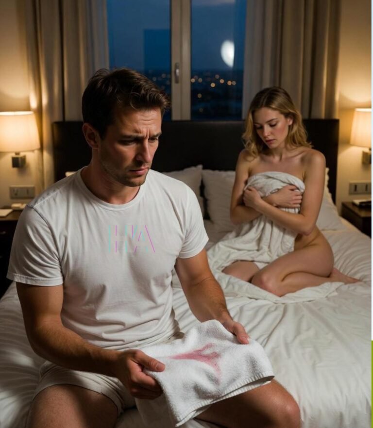 THE MORNING AFTER YOU SLEPT WITH YOUR FIRST LOVE, A BLOODSTAIN ON THE SHEETS EXPOSED THE LIE THAT DESTROYED YOUR MARRIAGE