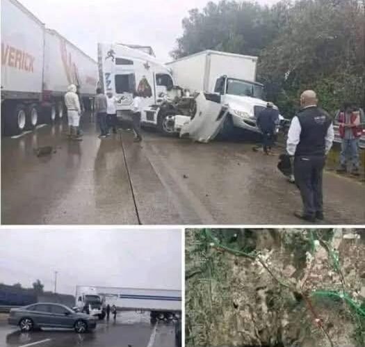 DEVASTATING MULTI VEHICLE CARNAGE ON MEXICO QUERETARO HIGHWAY LEAVES MOTORISTS IN ABSOLUTE DISBELIEF